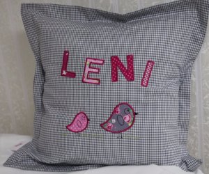 Namenskissen Leni