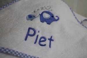 Kapuzenbadetuch Piet