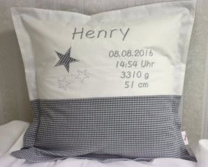 Geburtskissen Henry