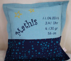 Geburtskissen Mathis