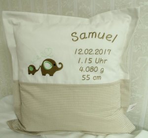 Geburtskissen Samuel